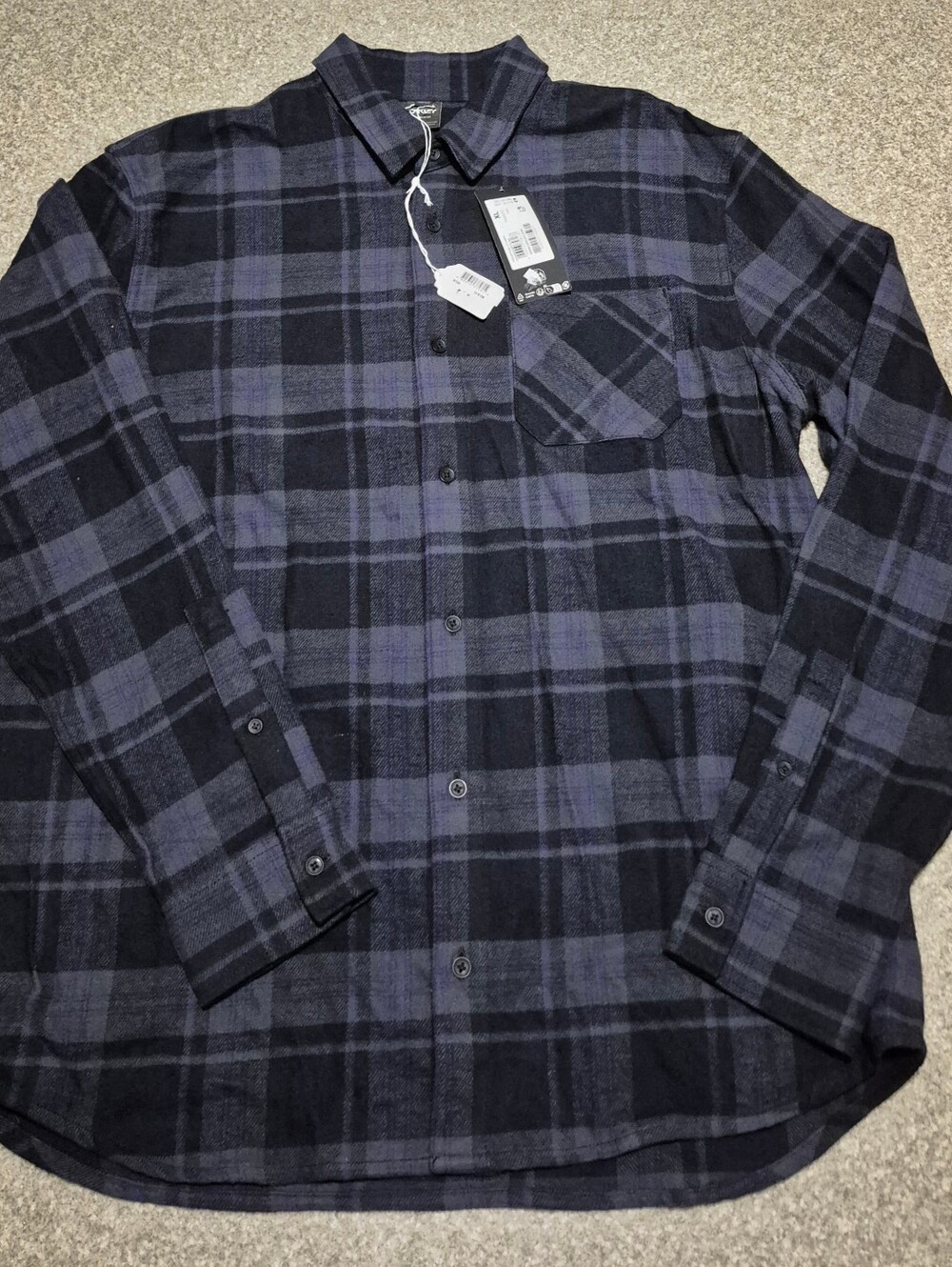 Nwot Mens Oakley Flannel  Size Xl